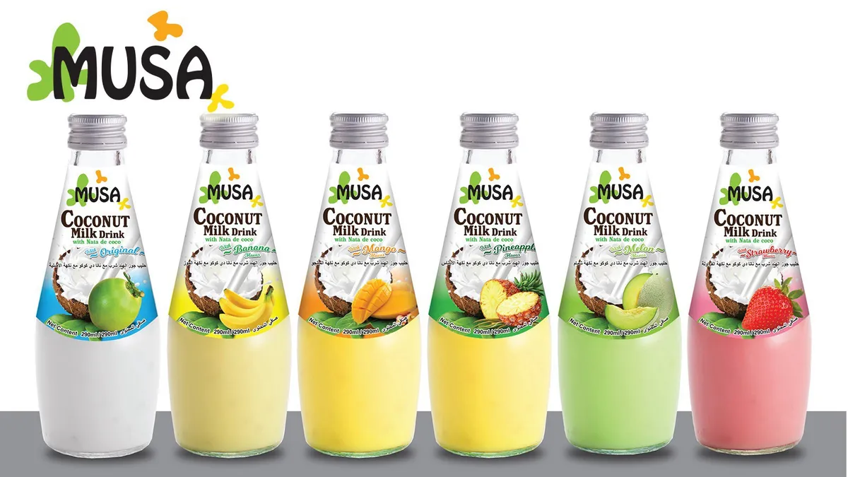 Coconut milk drinks