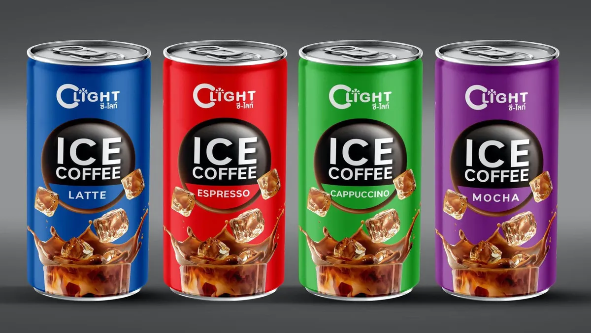 Canned iced coffee